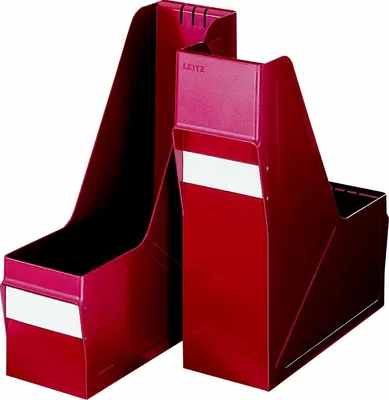 Obrázek produktu pro Leitz - Kazeta na časopisy Leitz extra široká červená | 1 kus | 8 kusů