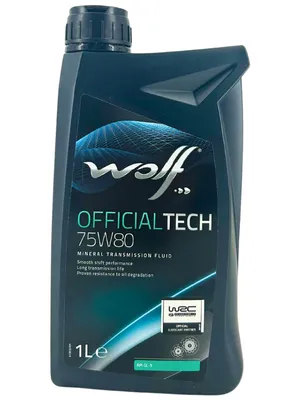 Produktbild von Wolf OfficialTech 75W-80 Getriebeöl 1 Liter (8338953)