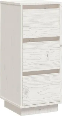 Obrázek produktu pro vidaXL Příborník bílý 32x34x75 cm Borovicový masiv