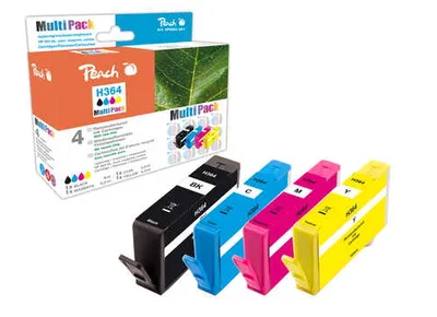 Produktbild von Peach PI300-341 Druckerpatrone Schwarz, Cyan, Magenta, Gelb