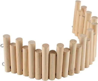 Image de Maisonnette en bois pour hamster - Jouet - Grotte naturelle - Pour le plus grand bonheur des hamsters - 30 cm