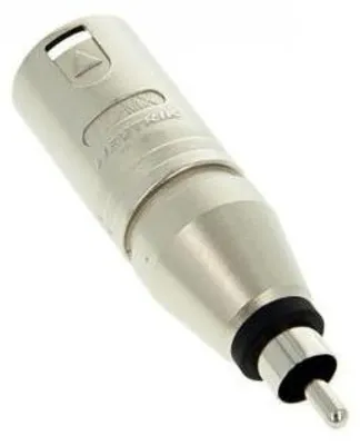 Immagine prodotto di Neutrik 3-pin. Adattatore XLR NA2MPMM NTR-NA2MPMM