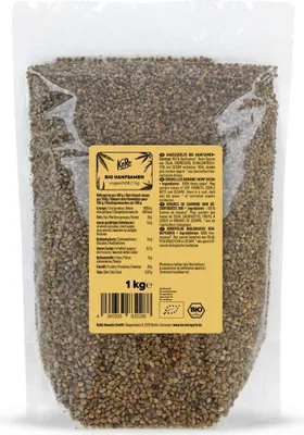 Produktbild von KoRo | UngeschälteHanfsamen 1 kg