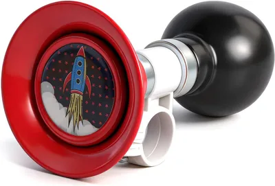 Imagen del producto de Timbre para bicicleta, color rojo, bocina, para bicicletas y patinetes