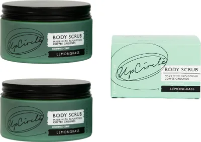 Produktbild von UpCircle Bodyscrub - Zitronengras - 220 ml