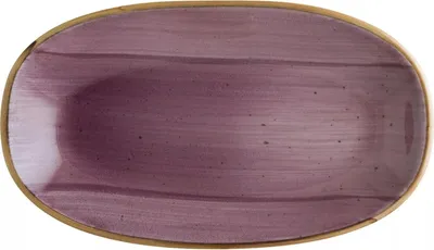 Produktbild von BONNA Aura Platte oval, black berry, Länge: 190 mm, Breite: 110 mm