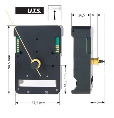 Obrázok produktu pre Rádiom riadený pohyb FT UTS 700, ZWL 12mm