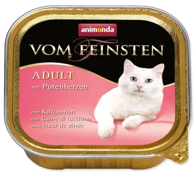 Obrázok produktu pre Animonda Cat Vom Feinsten Classic morčacie srdcia 100g