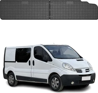 Immagine prodotto di 2001-2014 Nissan Primastar tappetini TPE nero 2 pezzi