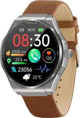 Produktbild von Knauermann PRO 3 (2024) Gesundheitsuhr mit Telefon & Notruffunktion SOS Taste