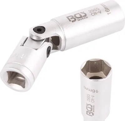 Produktbild von BGS 2985 Gelenkeinsatz für Zündkerzen, 10 (3/8) Antrieb, 16 mm