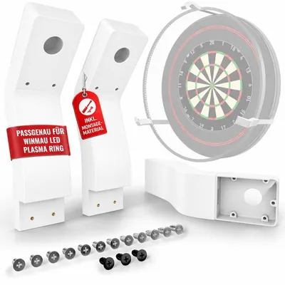 Produktbild von Autodarts Kamerahalter für Winmau Plasma Scoringsystem Kamera OV9732 IMX179 Weiß Kameraarm ohne Kamera