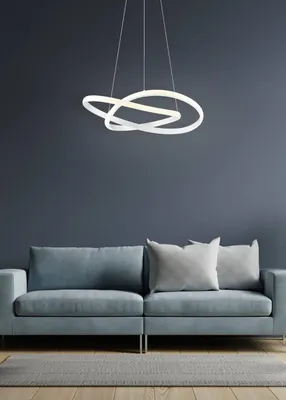 Produktbild von Reality Course LED Pendelleuchte 27W ⌀60cm dimmbar Weiß Matt neutralweiss