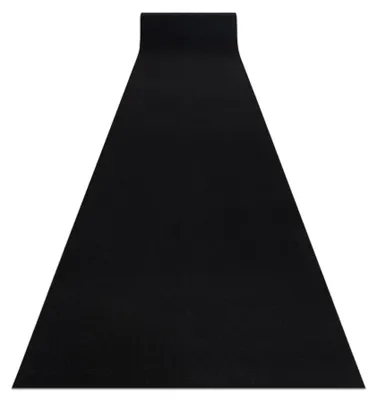 Image de TAPIS DE COULOIR ANTIDÉRAPANT RUMBA couleur unique noir 80 cm noir 80x300 cm