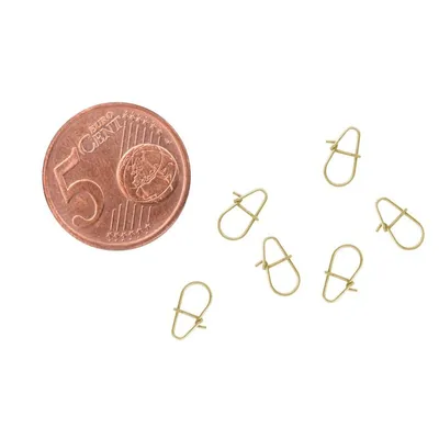 Immagine prodotto di Trout Master Incy Snap - 10 girelle per trote, misura/resistenza: misura 4mm / 12kg