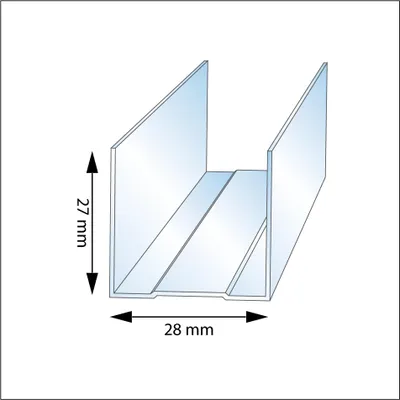 Zdjęcie produktu dla Profil Ud27/3.0 Mb - 20 Ks - G-Bud27/3.0