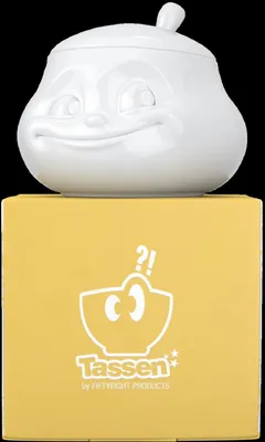Produktbild von Fiftyeight Products Zuckerdose - süß weiß