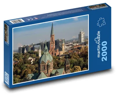 Obrázek produktu pro martinpuzzle - Puzzle 2000 - Mnichov - kostely, věže
