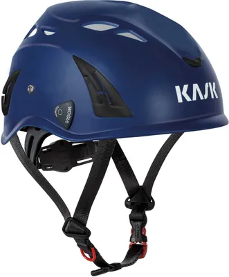 Produktbild von KASK Plasma AQ Schutzhelm, Industriekletterhelm - Arbeitsschutzhelm, Drehrad, Sanitized, EN397 Farbe:dunkelblau