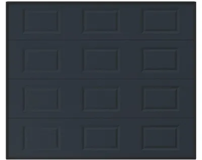 Produktbild von Sektionalgaragentor mit Kassettenmotiv + Torantrieb - 254 x 218 cm - Anthrazit - CAOPAS
