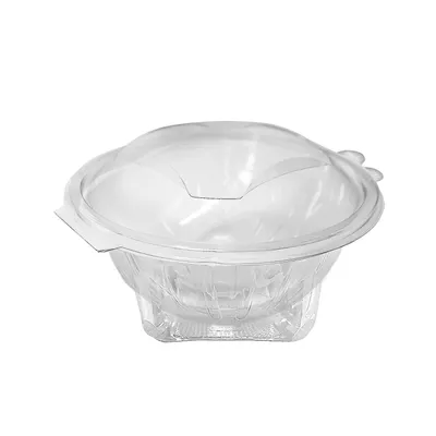 Produktbild von Rundbecher klar mit Deckel 750 ml (PET) [50 Stück]