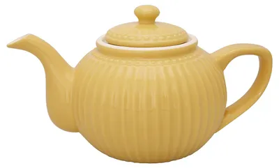 Produktbild von Greengate Alice Teekanne honey mustard 1 l
