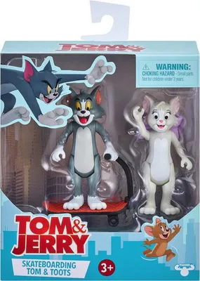 Produktbild von Tom and Jerry - Spielfiguren-Set Skateboarding 8,5cm
