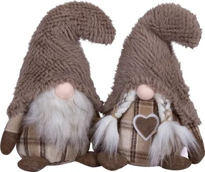 Produktbild von Wichtel 21cm (28cm)2er Set Dekofigur Weihnachten
