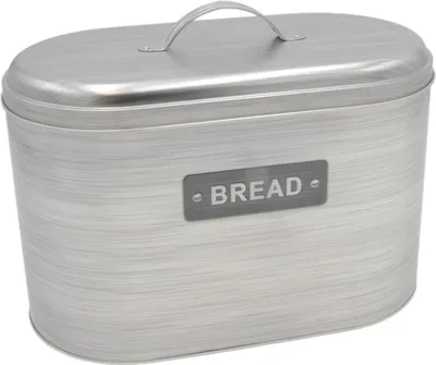Produktbild von Metall Brotdose Bread mit Griff Brotkasten Brotbox Brotbehälter