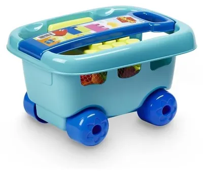 Produktbild von Ecoiffier Abrick Wagen mit 30 Bausteinen