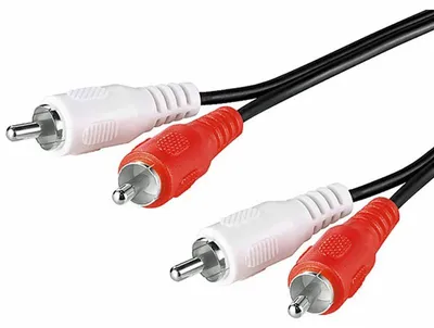 Obrázok produktu pre Audio-video kábel 2 x zástrčka cinch na 2 x zástrčka cinch, dĺžka kábla 15,0 m