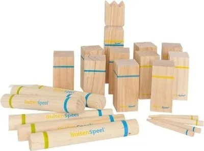 Produktbild von BS Toys Holz Wurfspiel Kubb - Schwedisches Outdoor-Spiel für die Familie