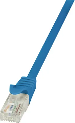 Produktbild von LogiLink 1m Cat.5e U/UTP, 1 m, Cat5e, U/UTP (UTP), RJ-45, RJ-45, Blau