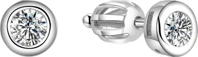 Image de Boucles d'oreilles en argent AGUP1559S