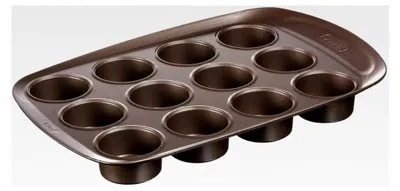 Produktbild von Backblech aus Edelstahl für 12 Muffins