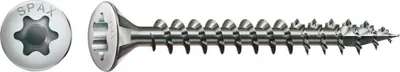 Produktbild von SPAX Linsensenkkopf 4.5x 50 Vollgewinde Torx 20 Edelstahl A2 mit Bewertung