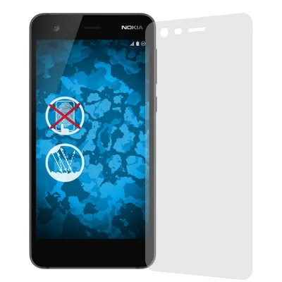 Produktbild von 4er-Pack PhoneNatic Displayschutzfolien matt  kompatibel mit  Nokia 2