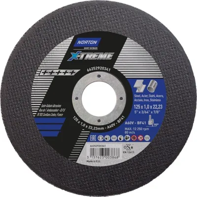 Image de Disque à tronçonner X-Treme 125x1,0 T41