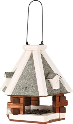 Produktbild von TRIXIE Vogelfutterhaus zum Aufhängen - braun/weiß - ø 36 × 35 cm