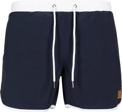 Image de Urban Classics - Caleçon de bain RETRO marine - 3XL