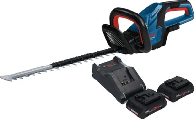 Produktbild von Bosch GHE 18V-50 Professional Akku Heckenschere 18 V 50 cm Brushless + 2x ProCORE Akku 4,0 Ah + Ladegerät