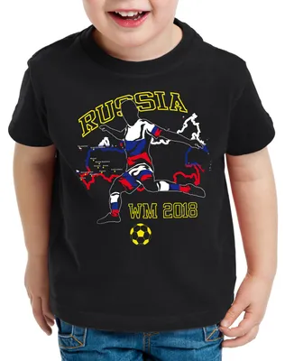 Produktbild von style3 WM 2026 Russland Kinder T-Shirt Fußball Weltmeisterschaft Fan-Outfit Russia