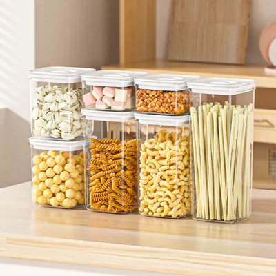 Produktbild von Vorratsdose mit Geschenkpackung, 5er-Set, Luftdicht & Stapelbar