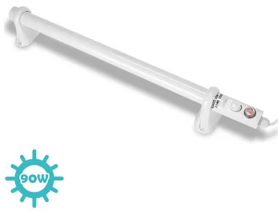 Productafbeelding van Vigevee, set van 2 kachelsets voor kas, elk 90 watt, buiskachel, 700 mm