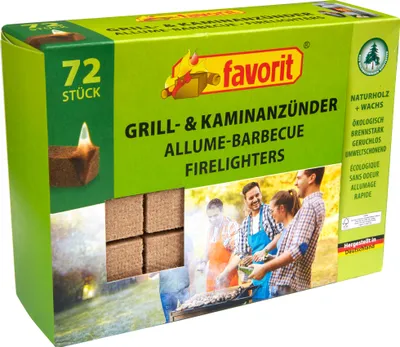 Immagine prodotto di Accendino per barbecue e caminetti Favourit 72 pezzi 1828