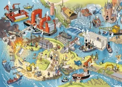 Productafbeelding van Puzzelman Wasserwerke - Danker Jan (1000 stukjes)