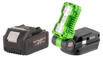 Immagine prodotto di Procraft LL20bb Faretto LED a batteria 20 V 500 lm + 1x batteria 4,0 Ah - senza caricabatterie