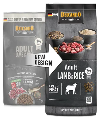 Produktbild von Belcando 557825, Adult, Lamm, Reis, 12,5 kg, Gluten-frei