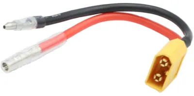 Produktbild von windmeile | Akku Adapter 5mm Bullet auf XT60 männlich, 22cm