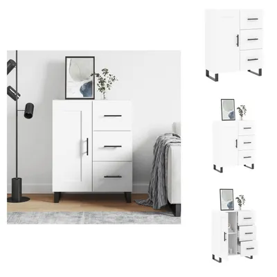 Produktbild von vidaXL Sideboard Weiß 69,5x34x90 cm Holzwerkstoff -  Sideboards